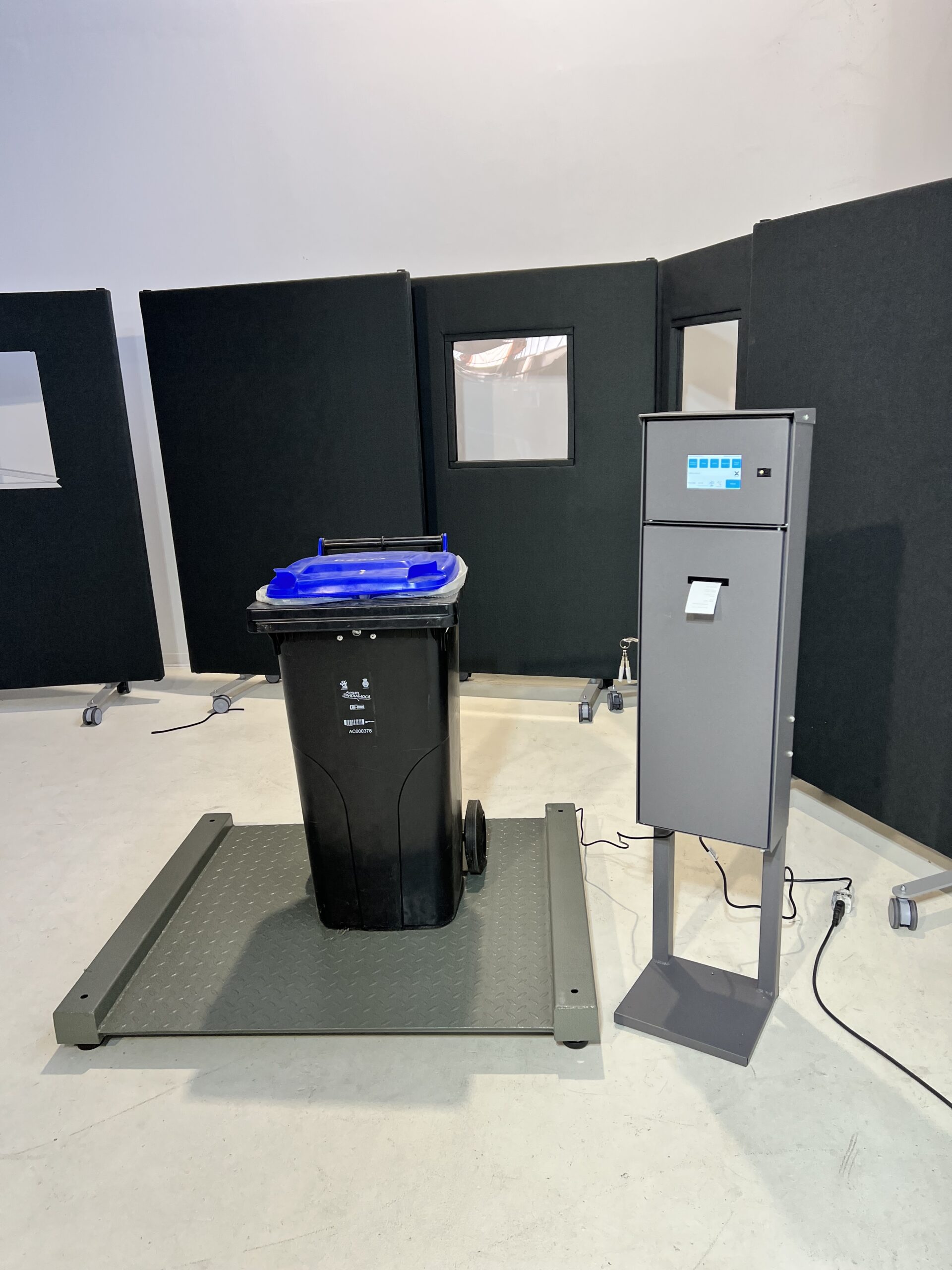 Bilancia Innovativa - interfaccia touch